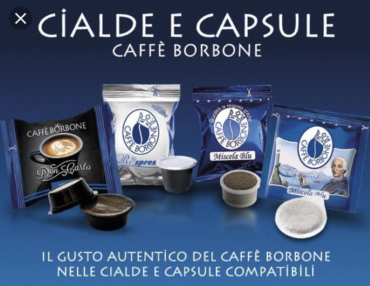 3920122  Caff in cialde capsule